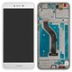 Pantalla LCD puede usarse con Huawei P8 Lite (2017), P9 Lite (2017), blanco, con marco, Original (PRC), PRA-LA1, PRA-LX2, PRA-LX1, PRA-LX3