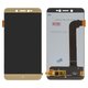Pantalla LCD puede usarse con Prestigio MultiPhone 5530 Duo Grace Z5, dorado