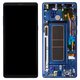 Pantalla LCD puede usarse con Samsung N950F Galaxy Note 8, azul, con marco, Original (PRC), deep sea Blue, original glass
