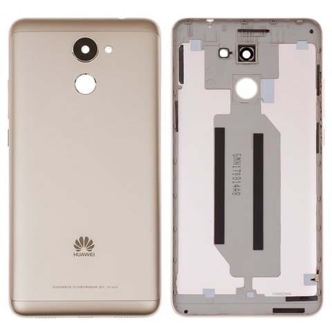 Panel trasero de carcasa puede usarse con Huawei Enjoy 7 Plus, Y7 Prime, dorada