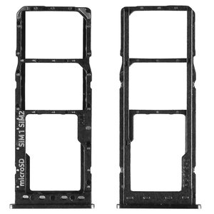 Sujetador de tarjeta SIM puede usarse con Samsung A105F DS Galaxy A10, negro