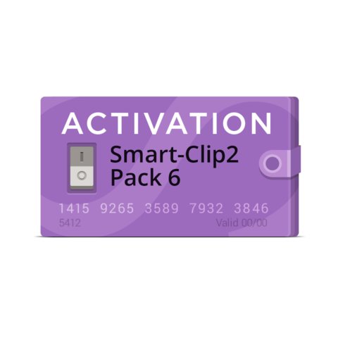 Activación Smart Clip2 Pack 6