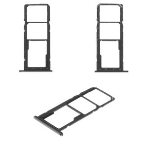 Sujetador de tarjeta SIM puede usarse con Samsung A015 Galaxy A01, negro