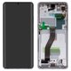 Pantalla LCD puede usarse con Samsung G998 Galaxy S21 Ultra 5G, plateado, con marco, Original (PRC), phantom silver