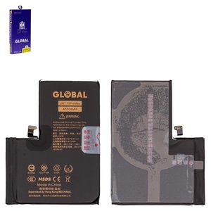 Batería Mechanic puede usarse con Apple iPhone 13 Pro Max, Li Polymer, 3.85 V, 4550 mAh, mayor capacidad, original IC