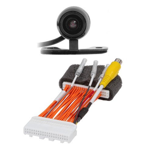Cámara de visión trasera para Nissan Leaf con juego de cables y cable de conexión de 40 pines