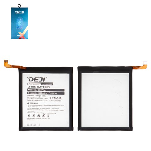 Batería Deji EB BS906ABY puede usarse con Samsung S906B Galaxy S22 Plus 5G, Li ion, 3.88 V, 4500 mAh