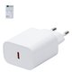 Adaptador de red Deji DJ-A109, 20 W, blanco, 1 puerto