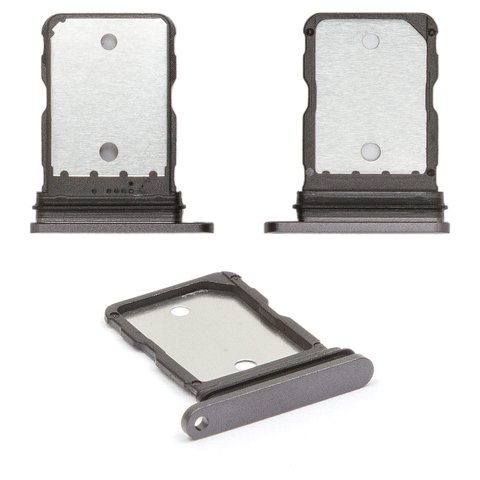 Sujetador de tarjeta SIM puede usarse con Google Pixel 8, negro, obsidian