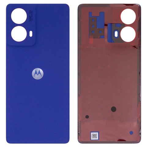 Panel trasero de carcasa puede usarse con Motorola Moto G85, azul, cobalt blue