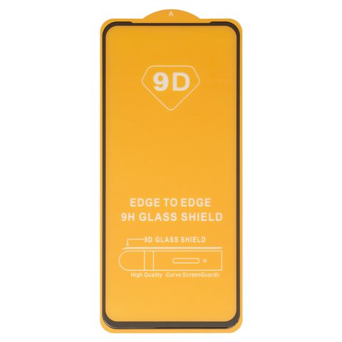 Vidrio de protección templado puede usarse con Tecno Spark 30 KL6 ; Infinix Hot 50 4G X6882 , Full Glue, compatible con estuche, sin embalaje, sin pañuelos , negro