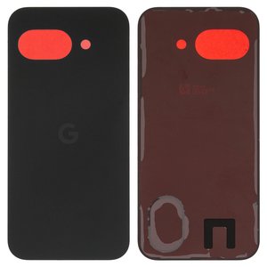 Panel trasero de carcasa puede usarse con Google Pixel 9a, negra, obsidian