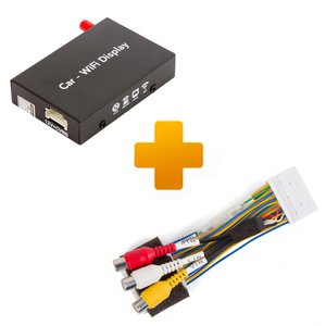 Адаптер для дублювання екрана Smartphone iPhone і кабель під'єднання для Toyota, Citroen і Peugeot X Touch X Nav