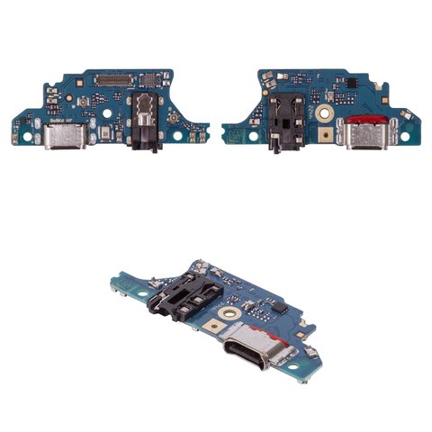 Шлейф для Motorola Moto G53 XT2335, конектора зарядки, High Copy, плата зарядки