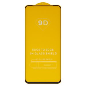 Защитное стекло для Realme 6 Pro, совместимо с чехлом, Full Glue, без упаковки , черный