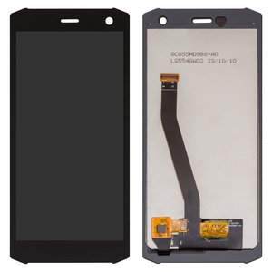 Дисплей для Sigma mobile X treme PQ36, чорний, без рамки, High Copy