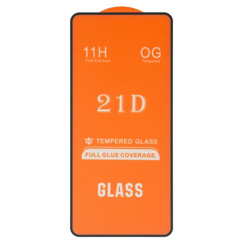 Захисне скло для Realme 10, 9; OnePlus Nord CE 2 5G; Oppo Reno 7, Reno 7 SE, Reno 8, Reno 8T, сумісне з чохлом, Full Glue, без упаковки , чорний