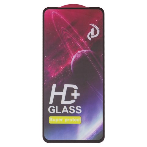 Защитное стекло All Spares для Xiaomi Redmi Note 9 5G, Redmi Note 9T, совместимо с чехлом, Full Glue, черный