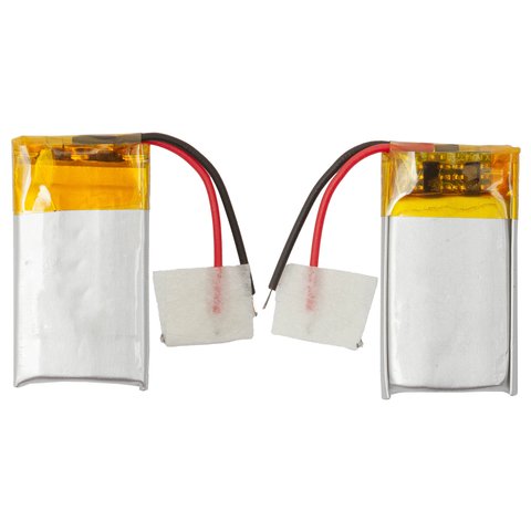 Акумулятор 401324, 24 мм, 13 мм, 4,0 мм, Li ion, 3,7 В, 60 мАг, з контролером