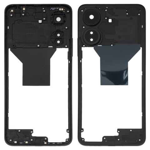 Середня частина корпусу для Xiaomi Redmi 13C, чорна