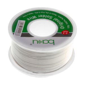 Припой BAKU BK 100g, Sn 63% , Pb 35,1%, флюс 1,9%, 0,4 мм, 100 г