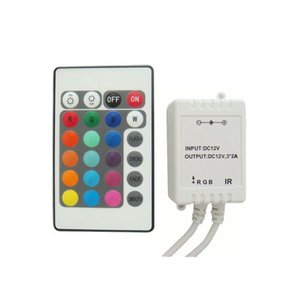 Контролер з ІЧ пультом HTL-43 (RGB, 5050, 3528, 72 Вт) Контролер з ІЧ пультом HTL-43 (RGB, 5050, 3528, 72 Вт)