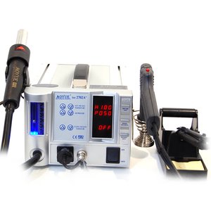 Термовоздушная паяльная станция для бессвинцовой пайки AOYUE 2702A+ 220 В 