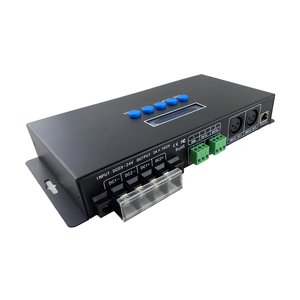 Световой Ethernet-SPI/DMX512-контроллер BC-216 (16 канала, 340 пкс, 5-24 В) Световой Ethernet-SPI/DMX512-контроллер BC-216 (16 канала, 340 пкс, 5-24 В)