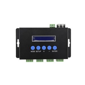 BC-204 Ethernet-SPI/DMX512 Light Controller (4 channels, 680 pxs, 5-24 V) BC-204 Ethernet-SPI/DMX512 Light Controller (4 channels, 680 pxs, 5-24 V)